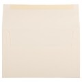 JAM Paper A10 Strathmore Invitation Envelopes, 6 x 9.5, Natural White Wove, 25/Pack (191223)