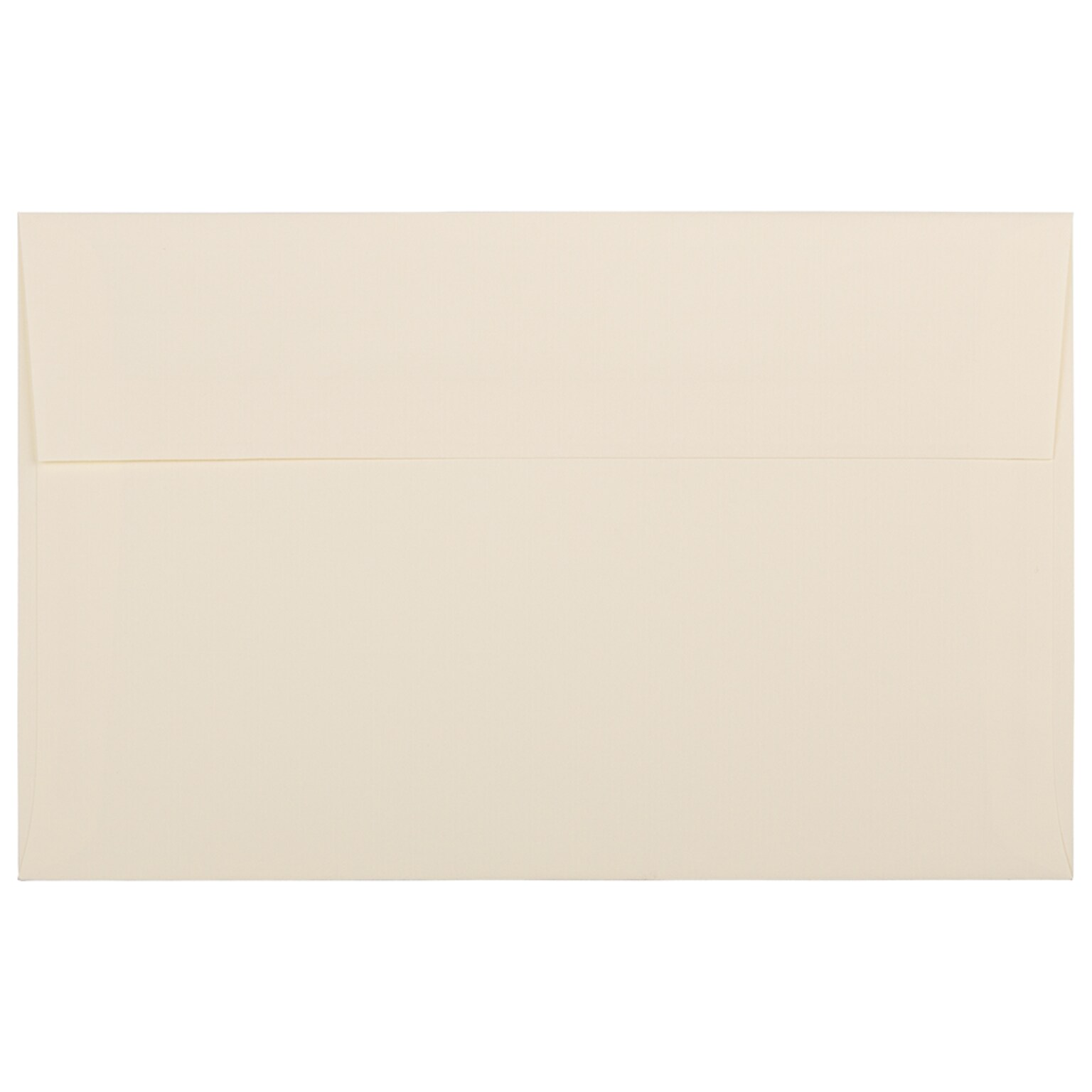 JAM Paper® A10 Strathmore Invitation Envelopes, 6 x 9.5, Ivory Laid, 25/Pack (191229)
