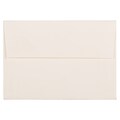 JAM Paper 4Bar A1 Strathmore Invitation Envelopes, 3.625 x 5.125, Natural White Wove, 25/Pack (19489