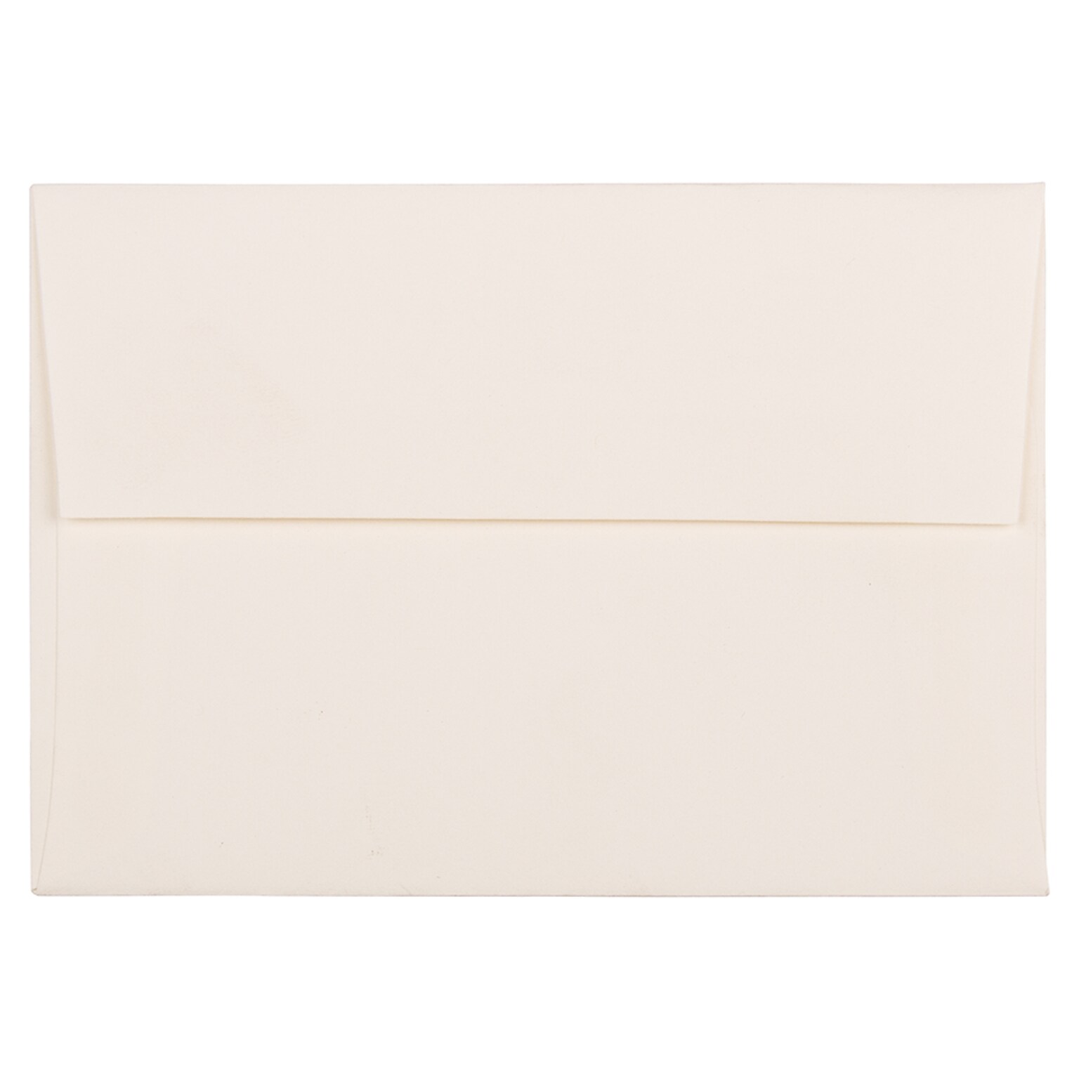 JAM Paper 4Bar A1 Strathmore Invitation Envelopes, 3.625 x 5.125, Natural White Wove, 50/Pack (194891I)
