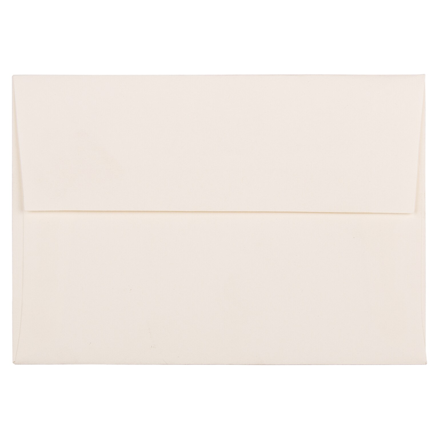 JAM Paper 4Bar A1 Strathmore Invitation Envelopes, 3.625 x 5.125, Natural White Wove, 50/Pack (194891I)