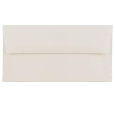 JAM Paper Monarch Strathmore Invitation Envelopes, 3.875 x 7.5, Bright White Wove, Bulk 1000/Carton