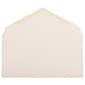 JAM Paper Monarch Open End #7 Invitation Envelope, 3 7/8" x 7 1/2", Natural White, 50/Pack (3197090I)