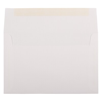 JAM PAPER A9 Invitation Envelopes, 5 3/4 x 8 3/4, White, 50/Pack (31911140I)