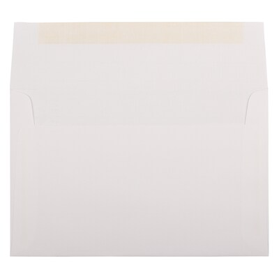JAM PAPER A9 Invitation Envelopes, 5 3/4" x 8 3/4", White, 50/Pack (31911140I)