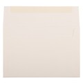 JAM Paper A9 Strathmore Invitation Envelopes, 5.75 x 8.75, Natural White Wove, 50/Pack (31911141I)