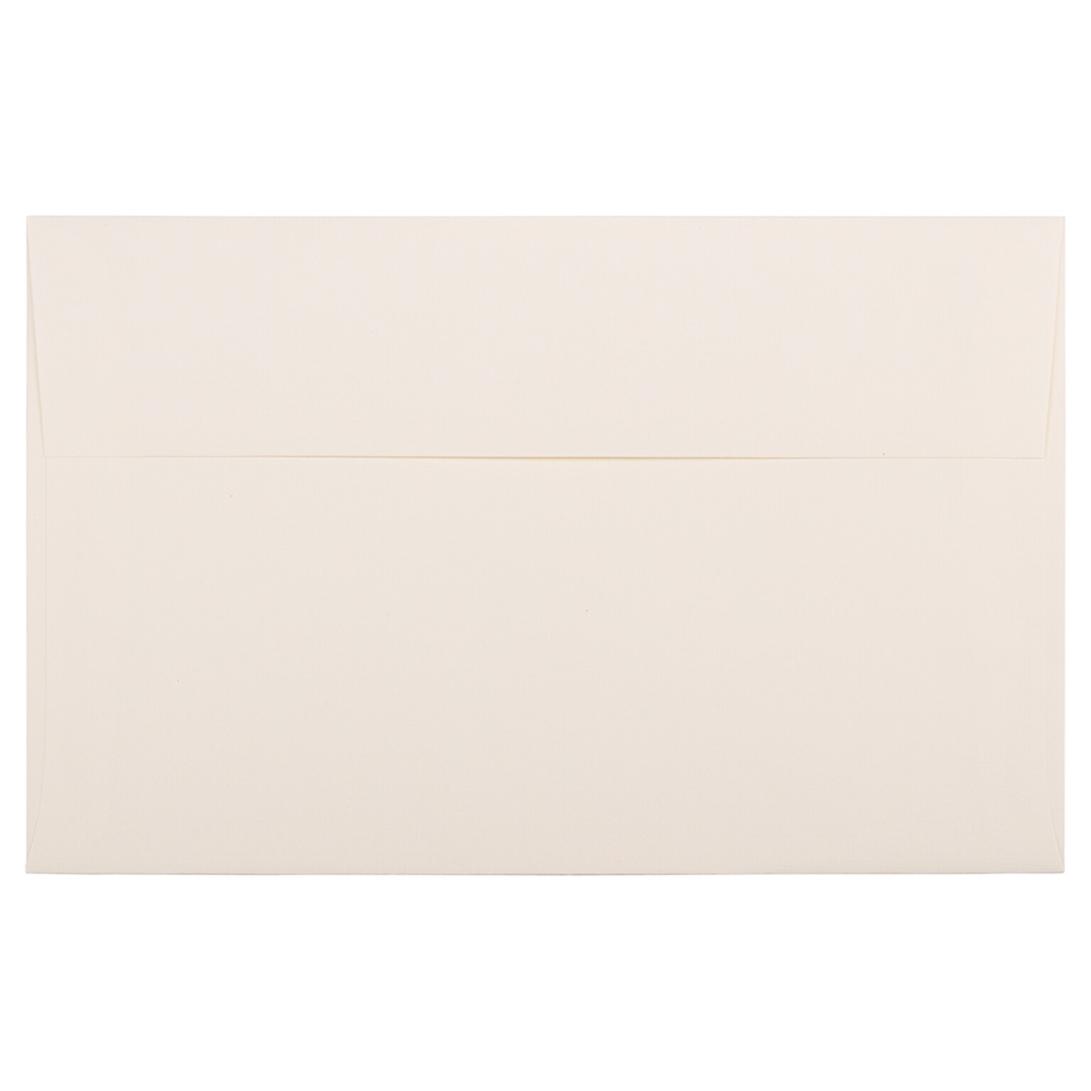 JAM Paper A10 Strathmore Invitation Envelopes, 6 x 9.5, Natural White Linen, 25/Pack (900789414)