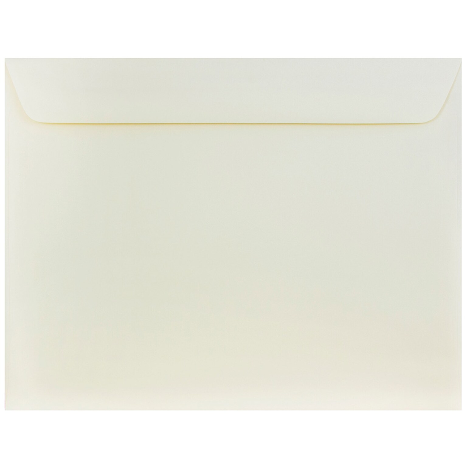 JAM Paper 10 x 13 Booklet Strathmore Envelopes, Natural White Wove, 100/Pack (900797158C)