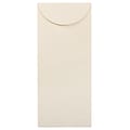 JAM Paper #12 Policy Business Strathmore Envelopes, 4.75 x 11, Natural White Wove, 25/Pack (90089442