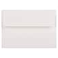 JAM Paper® 4Bar A1 Strathmore Invitation Envelopes, 3.625 x 5.125, Bright White Laid, 50/Pack (900911330I)