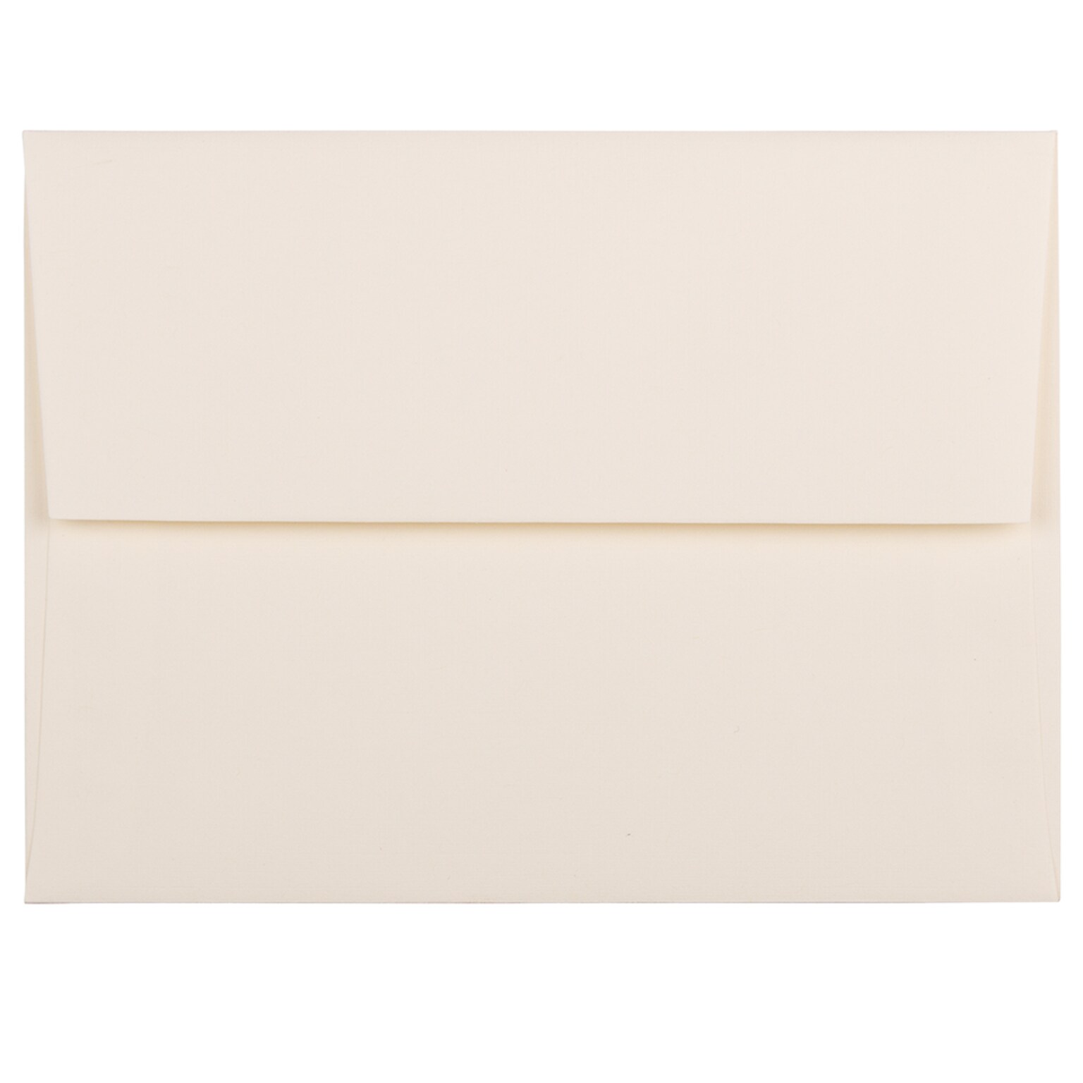 JAM Paper® A2 Strathmore Invitation Envelopes, 4.375 x 5.75, Natural White Wove, Bulk 250/Box (5TTW613H)