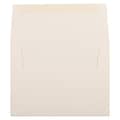 JAM Paper® A2 Strathmore Invitation Envelopes, 4.375 x 5.75, Natural White Wove, 25/Pack (5TTW613)