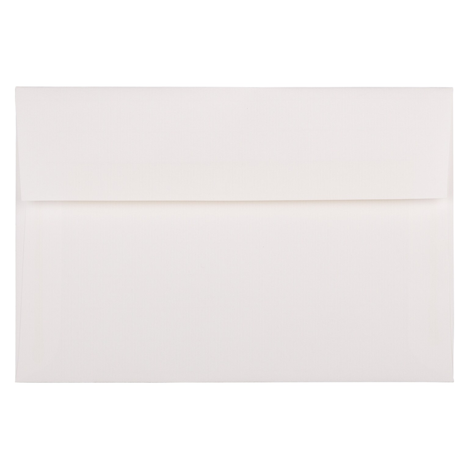 JAM Paper A8 Strathmore Invitation Envelopes, 5.5 x 8.125, Bright White Wove, 25/Pack (STTW761)