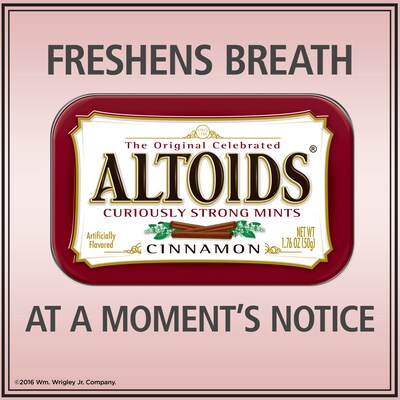 Altoids Cinnamon Mints, 21.12 oz., 12/Pack (209-00484)