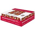 goodnessknows Cranberry, Almond and Dark Chocolate Snack Square Bars, 12 Pack (MMM49721)