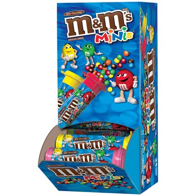 M&Ms Minis Milk Chocolate Pieces, 1.08 oz., 24/Box (209-00061)