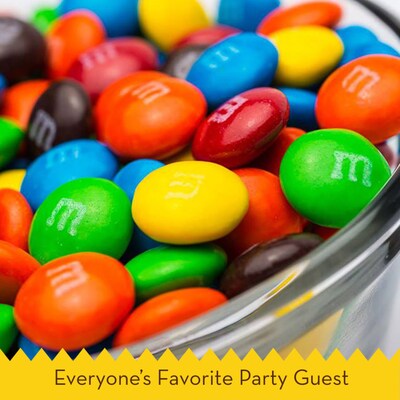 M&M's Sharing Size Milk Chocolate Candy Pieces, 75.36 oz., 24 Pouches/Box (MMM04431)