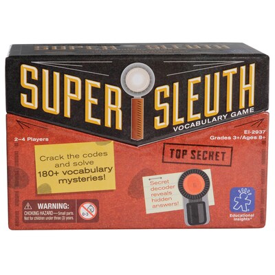 Educational Insights Super Sleuth Vocabulary Game, Grades 3 and Above