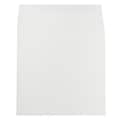 JAM Paper 8.5 x 8.5 Square Strathmore Invitation Envelopes, Bright White Wove, 25/Pack (900858534)