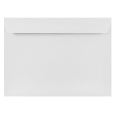 JAM Paper® 9 x 12 Booklet Strathmore Envelopes, Bright White Wove, 25/Pack (46974)