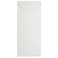 JAM Paper #12 Policy Business Strathmore Envelopes, 4.75 x 11, Bright White Wove, 25/Pack (191253)