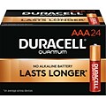 Duracell Quantum AAA Alkaline Batteries, 24/Pack