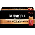 Duracell Quantum 9V Alkaline Batteries, 12/Pack