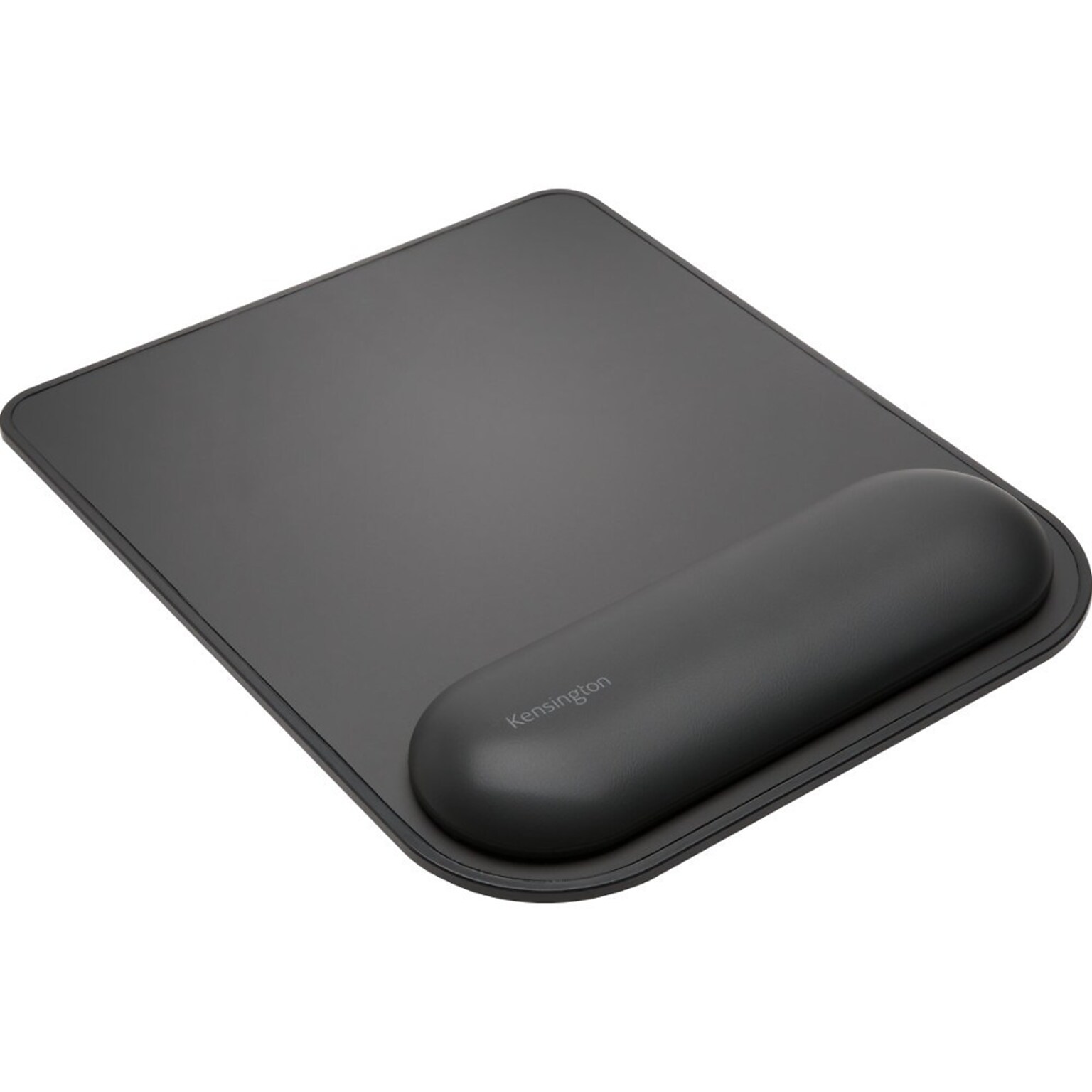 Kensington ErgoSoft Wrist Rest Gel Non-Skid Mouse Pad/Wrist Rest Combo, Black (K55888WW)