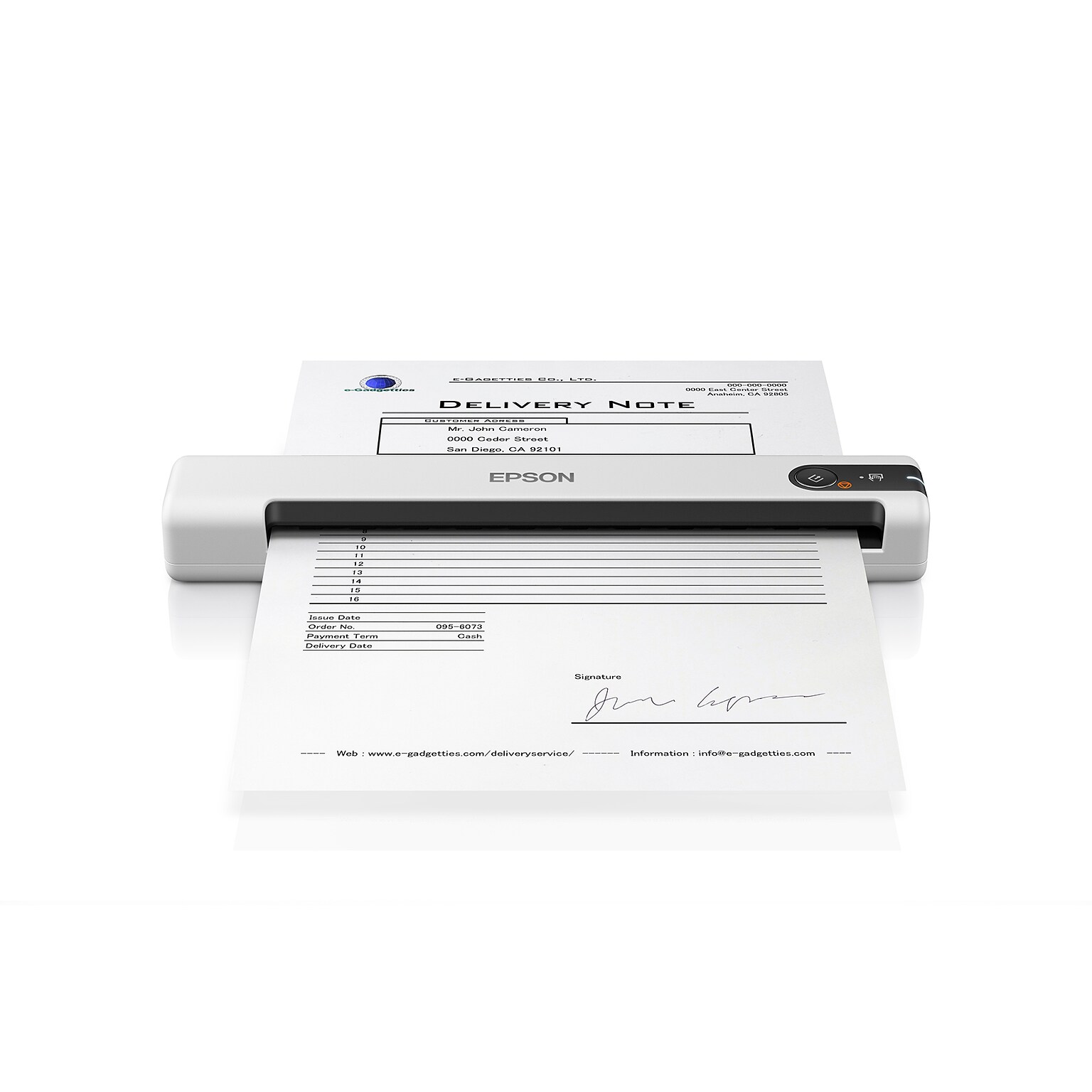 Epson DS-70 Portable Document Scanner (B11B252202)