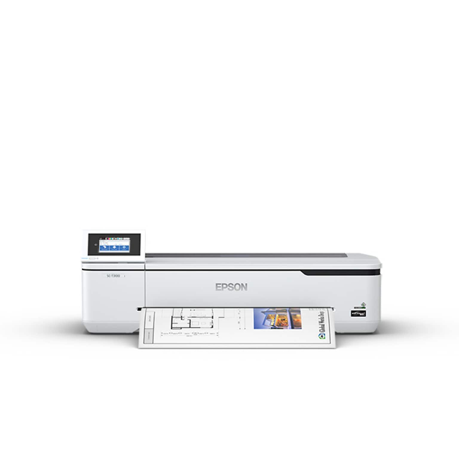 Epson SureColor T3170 Wireless 24 Large Format Inkjet Color Printer, White