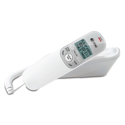 AT&T Corded Telephone, White (TR1909W)
