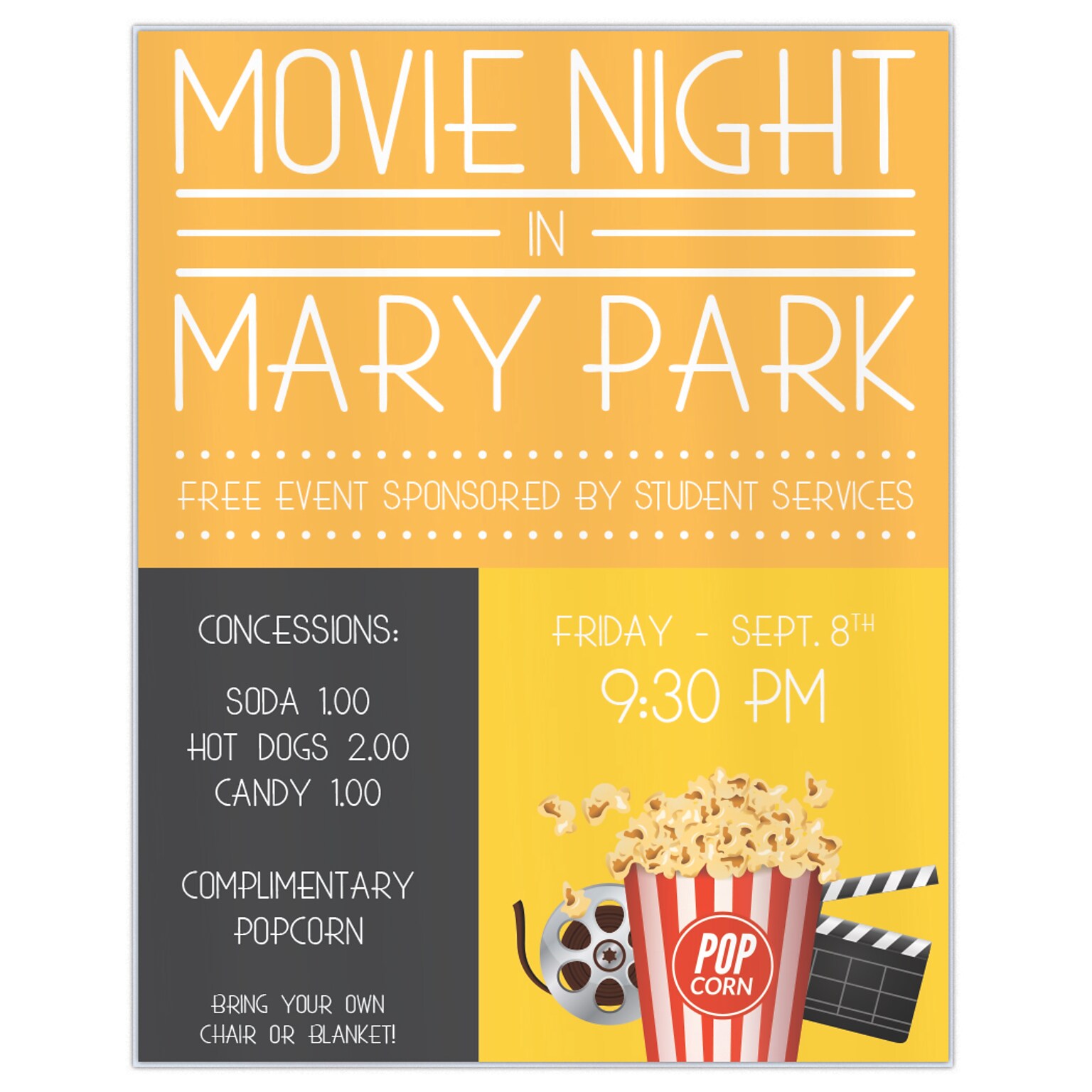 Custom Full Color Vertical Foam Board Poster, 11 x 14, 3/16 Thick White Foam Board, Laminated