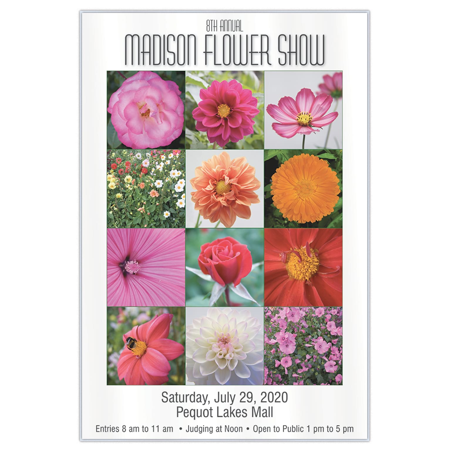 Custom Full Color Vertical Foam Board Poster, 12 x 18, 3/16 Thick White Foam Board, Laminated