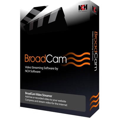 BroadCam Streaming Video Server for Windows (1-User) [Download]
