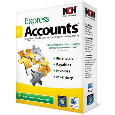 NCH Software Express Accounts for Windows (1-User) [Download]