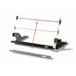 3M® Plastic Document Stand with Lip & Guide Bar, Black/Clear (DH630)