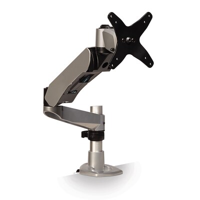 3M Easy Adjust Single Monitor Arm Adjustable, Up to 30", Black (MA245S)
