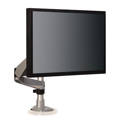 3M Easy Adjust Single Monitor Arm Adjustable, Up to 30", Black (MA245S)