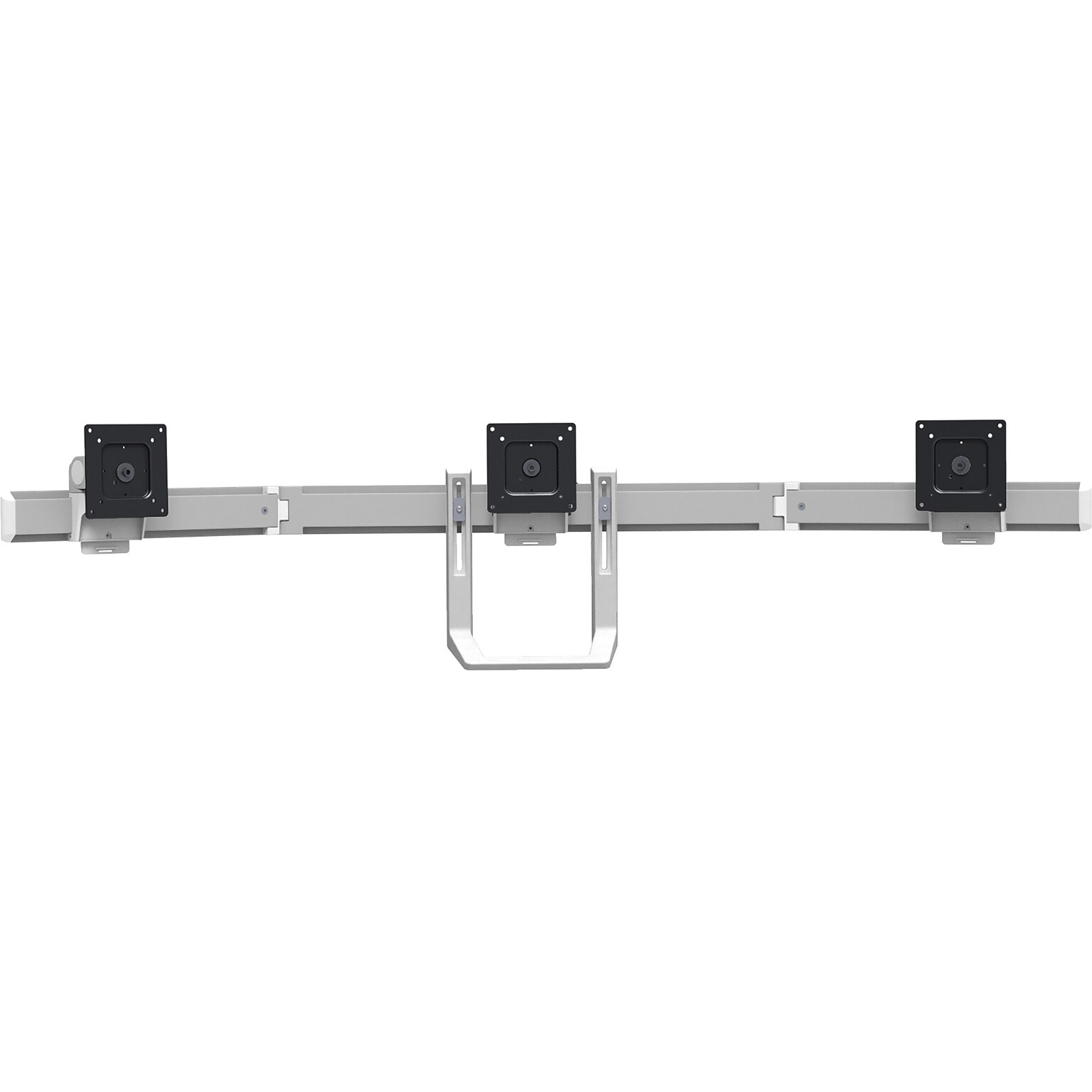 Ergotron HX Triple Monitor Bow Kit Adjustable Mount, Up to 24, White (98-009-216)
