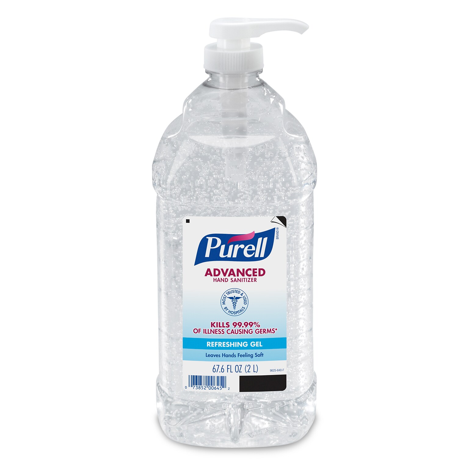 PURELL® Advanced Refreshing Gel Hand Sanitizer, Original Scent, 67.6 oz. (9625-04)
