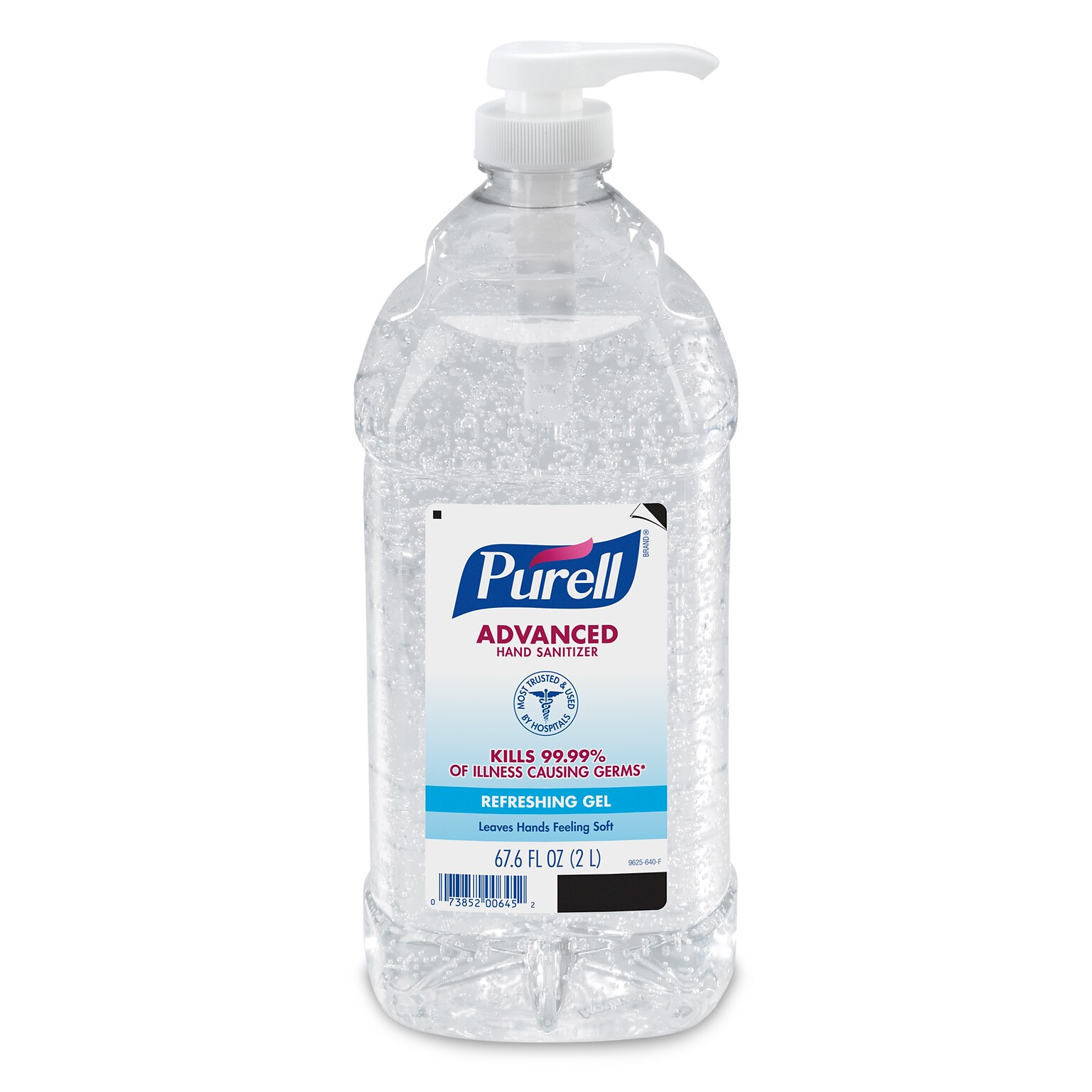 PURELL® Advanced Refreshing Gel Hand Sanitizer, Original Scent, 67.6 oz. (9625-04)