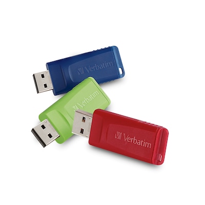 Verbatim Store n Go 16GB USB 2.0 Flash Drive, 3/Pack (99122)