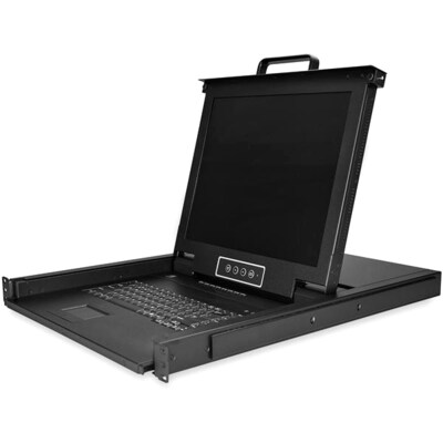 StarTech 17 LCD Rack Console Monitor, Black (RKCONS1708K)