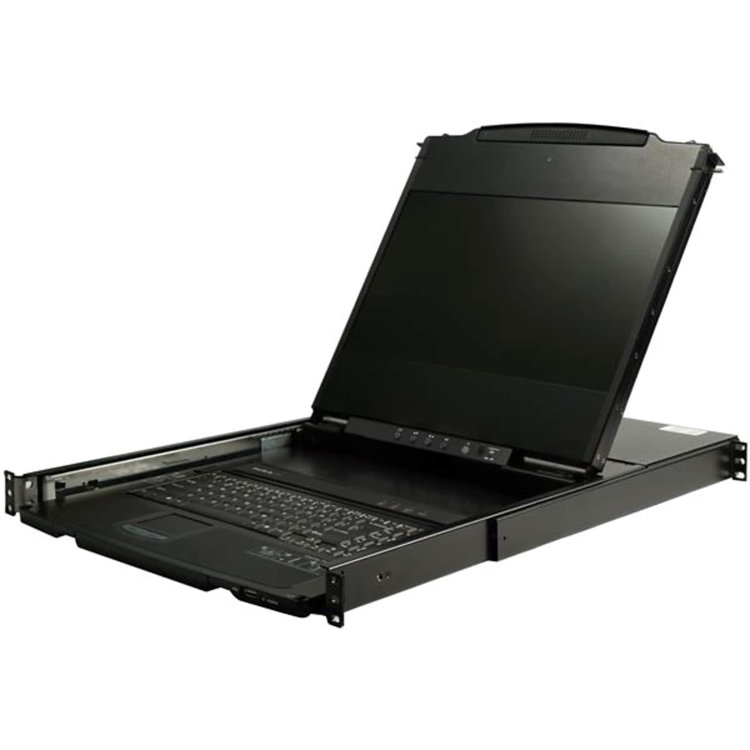 StarTech 17.3 LCD Rack Console Monitor, Black (RKCOND17HD)