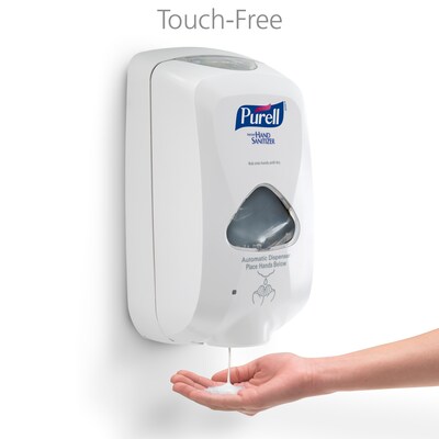 Purell TFX Automatic Wall Mounted Hand Sanitizer Dispenser, Dove Gray (2720-12)