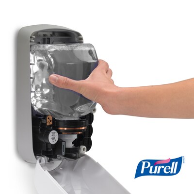 Purell TFX Automatic Wall Mounted Hand Sanitizer Dispenser, Dove Gray (2720-12)