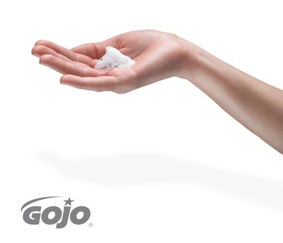 GOJO Premium Foaming Hand Soap Refill for TFX Dispenser, Cranberry Scent, 1200 mL, 2/Carton (5361-02)