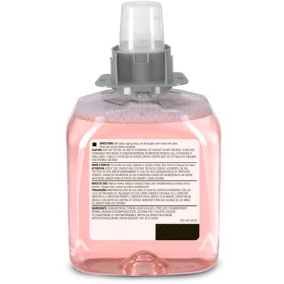 GOJO Premium Antibacterial Foaming Hand Soap Refill for TFX Dispenser, Fresh Fruit Scent, 1200 ml, 2/Carton (5362-02)