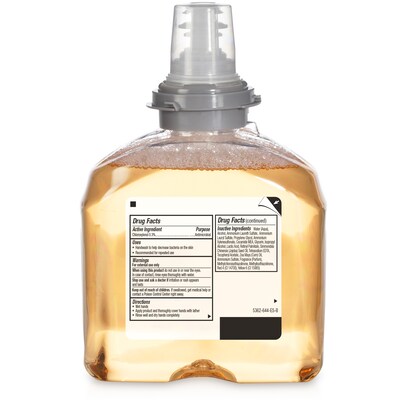 GOJO TFX Antibacterial Foaming Hand Soap Refill for TFX Dispenser, Fresh Fruit Scent, 2/Carton (5362-02)