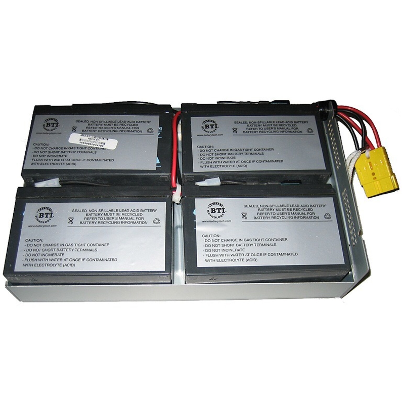 BTI Replacement Battery RBC24 for APC, UPS Battery, Lead Acid (RBC24-SLA24-BTI)